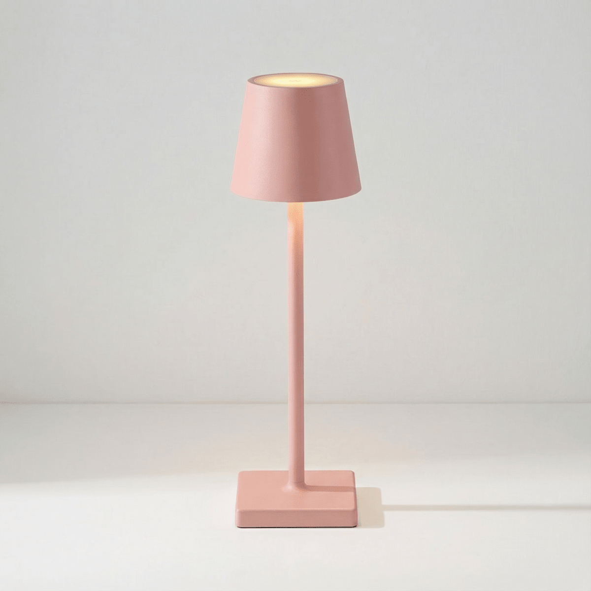 Rechargeable Dimmable LED Lamp Featuring Touch Control, 15 Inches