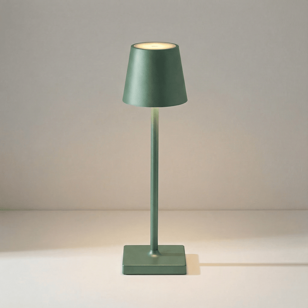 Rechargeable Dimmable LED Lamp Featuring Touch Control, 15 Inches