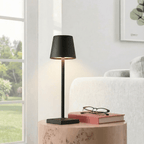 Rechargeable Dimmable LED Lamp Featuring Touch Control, 15 Inches