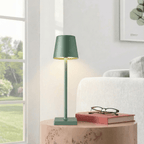 Rechargeable Dimmable LED Lamp Featuring Touch Control, 15 Inches