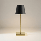 Rechargeable Dimmable LED Lamp Featuring Touch Control, 15 Inches