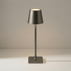 Rechargeable Dimmable LED Lamp Featuring Touch Control, 15 Inches