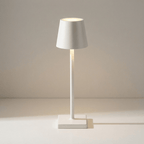 Rechargeable Dimmable LED Lamp Featuring Touch Control, 15 Inches