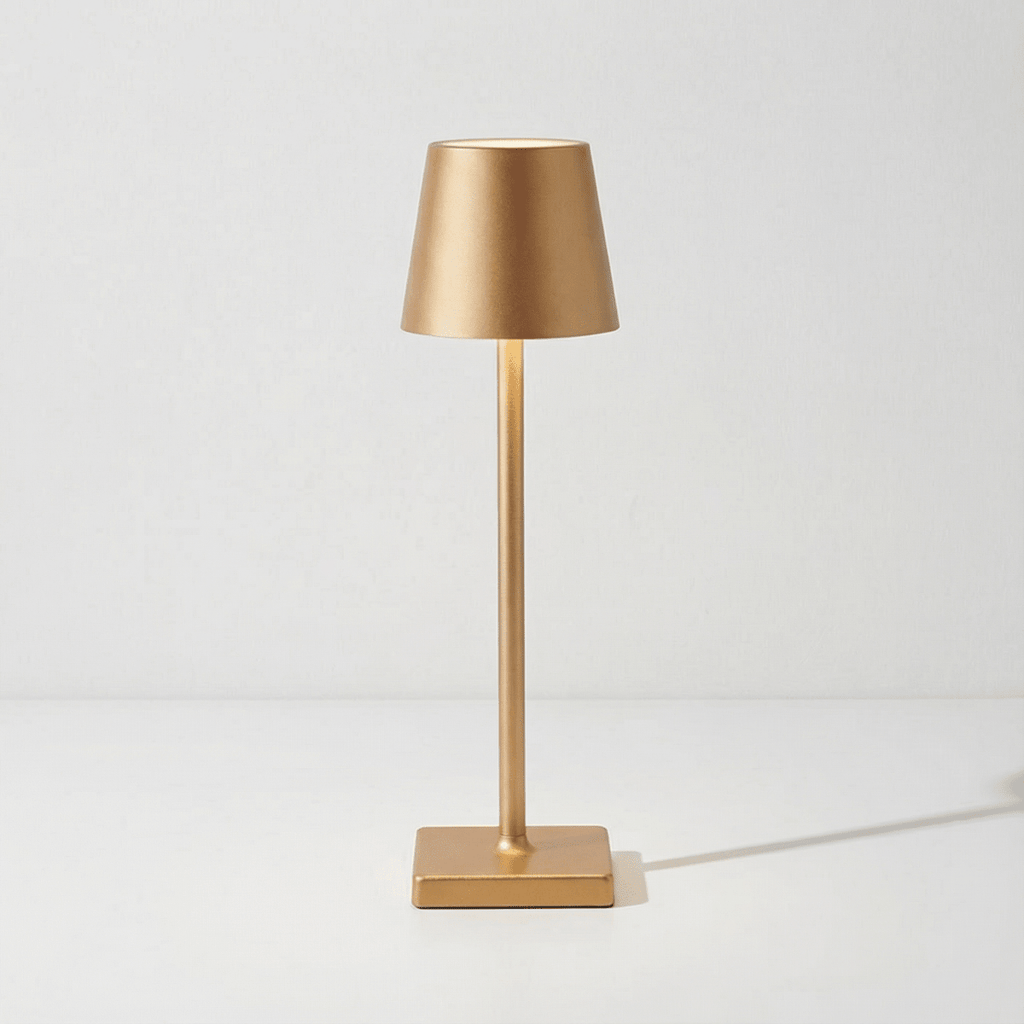 Rechargeable Dimmable LED Lamp Featuring Touch Control, 15 Inches