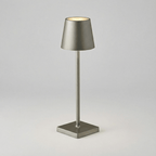 Rechargeable Dimmable LED Lamp Featuring Touch Control, 15 Inches