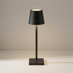 Rechargeable Dimmable LED Lamp Featuring Touch Control, 15 Inches