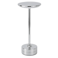 Chrome Finish Cordless Rechargeable LED Lamp With Touch Control