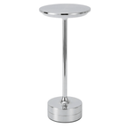 Chrome Finish Cordless Rechargeable LED Lamp With Touch Control