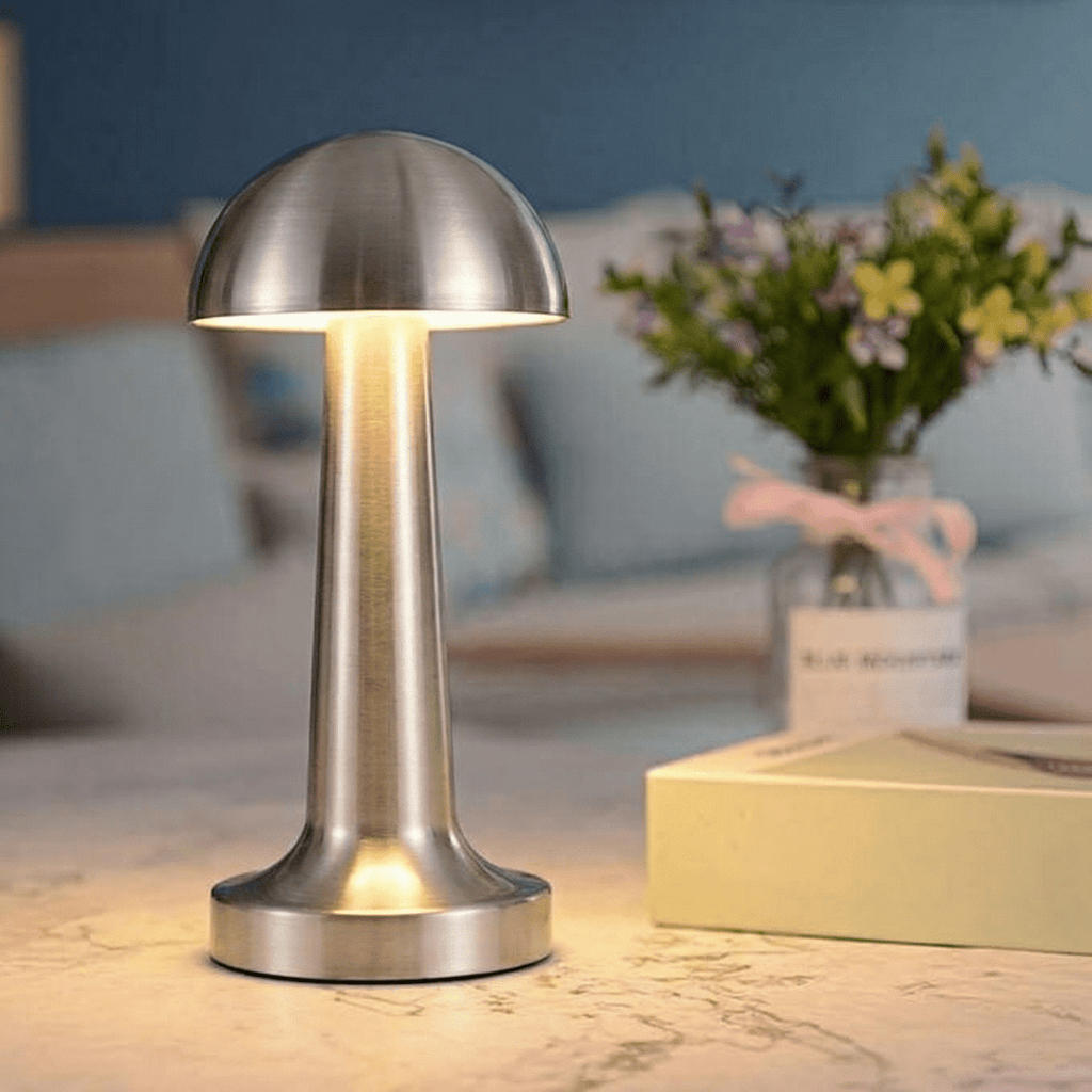 Cordless LED Table Light With Touch Control In Modern Style