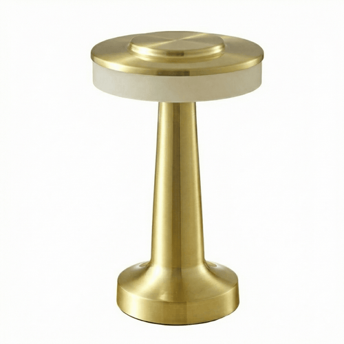 Cordless LED Desk Light Featuring Touch Control And Metal Finish