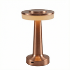 Cordless LED Desk Light Featuring Touch Control And Metal Finish
