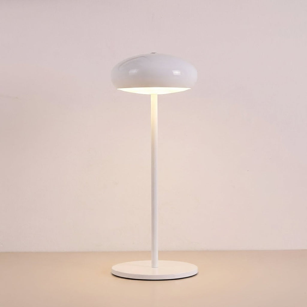 Rechargeable Table Lamp With LED USB Charging 15 Inches Tall