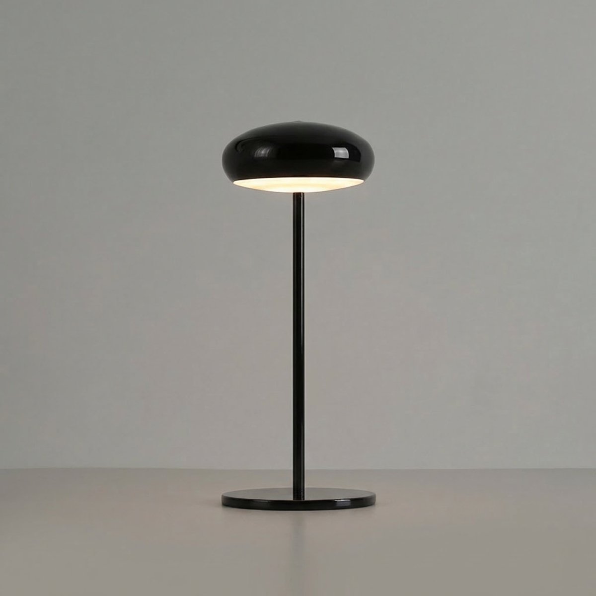 Rechargeable Table Lamp With LED USB Charging 15 Inches Tall