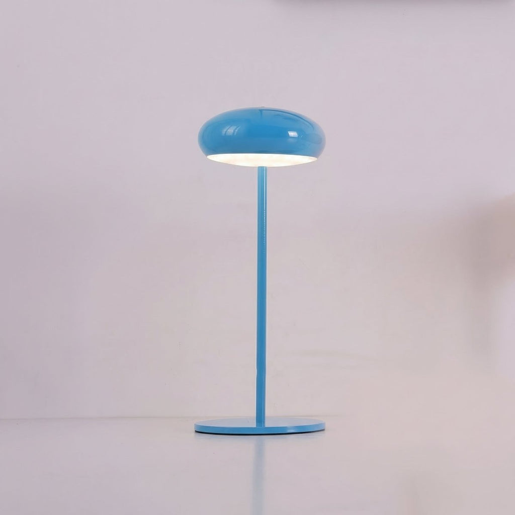 Rechargeable Table Lamp With LED USB Charging 15 Inches Tall