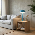 Rechargeable Table Lamp With LED USB Charging 15 Inches Tall