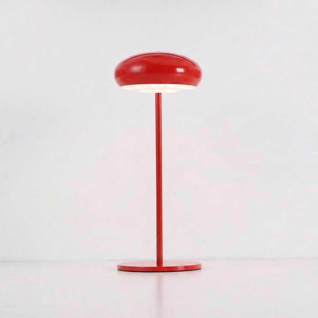 Rechargeable Table Lamp With LED USB Charging 15 Inches Tall