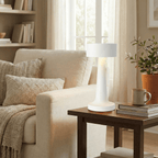 Rechargeable Touch Sensor Table Lamp With LED Illumination 15 Inches