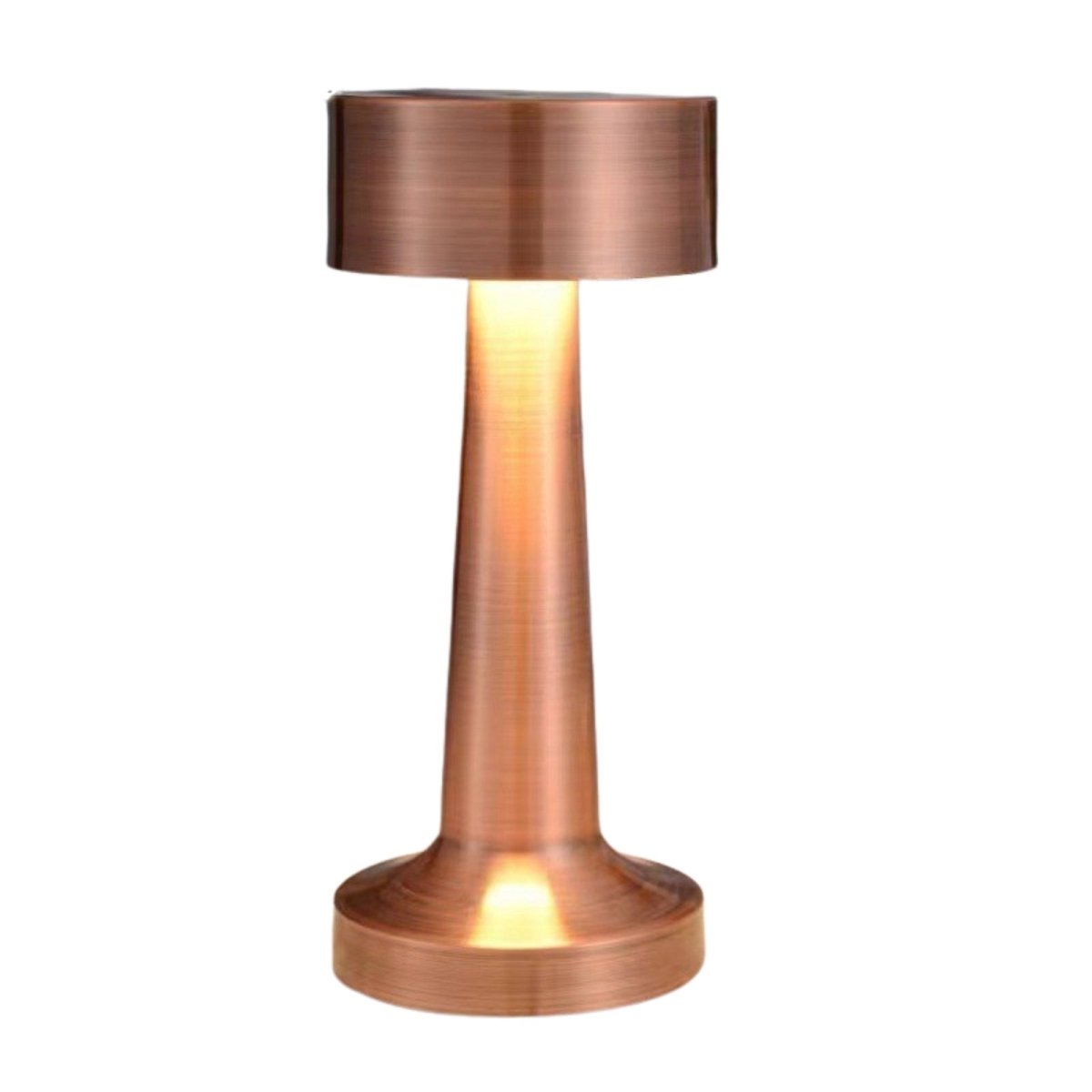 Rechargeable Touch Sensor Table Lamp With LED Illumination 15 Inches