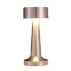 Rechargeable Touch Sensor Table Lamp With LED Illumination 15 Inches
