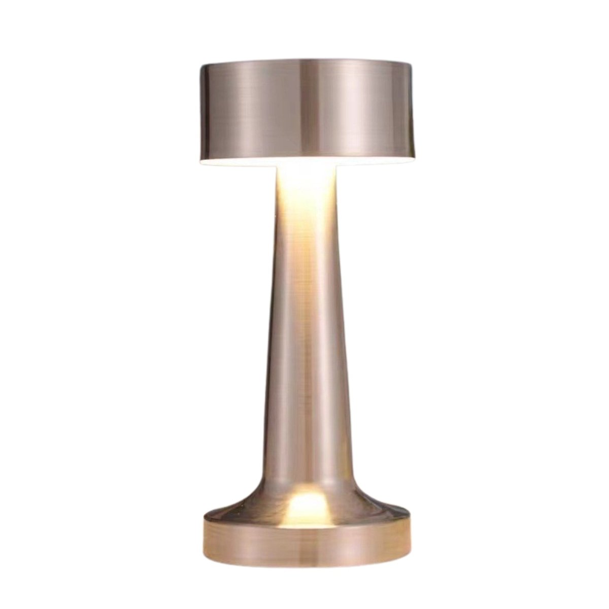 Rechargeable Touch Sensor Table Lamp With LED Illumination 15 Inches