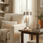 Rechargeable Touch Sensor Table Lamp With LED Illumination 15 Inches