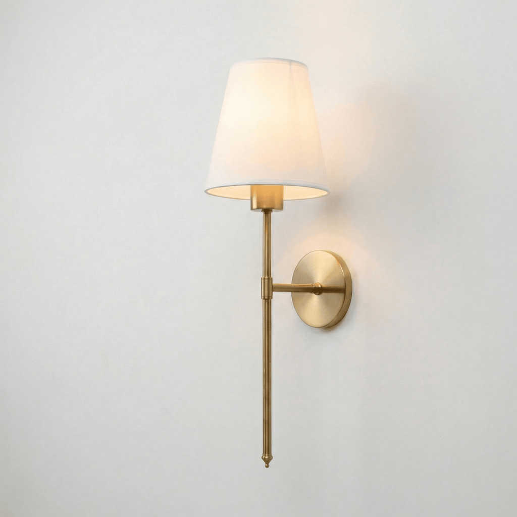 Rechargeable Wall Light With Modern Design And Metal Construction, 12 Inches