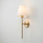 Rechargeable Wall Light With Modern Design And Metal Construction, 12 Inches