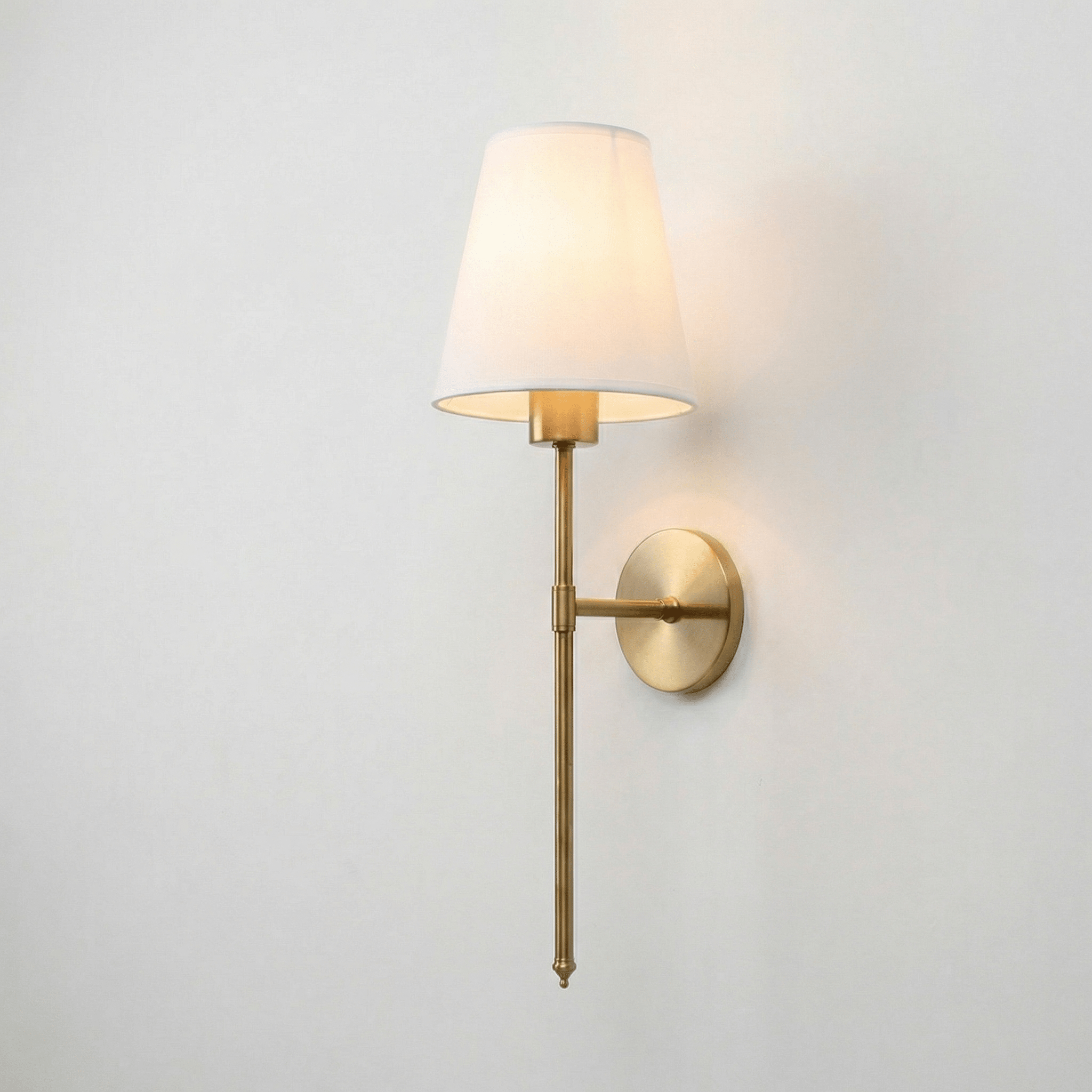 Rechargeable Wall Light With Modern Design And Metal Construction, 12 Inches