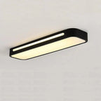 LED Rectangular Ceiling Light Fixture Modern Flush Mount 24 By 12 Inches