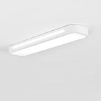 LED Rectangular Ceiling Light Fixture Modern Flush Mount 24 By 12 Inches