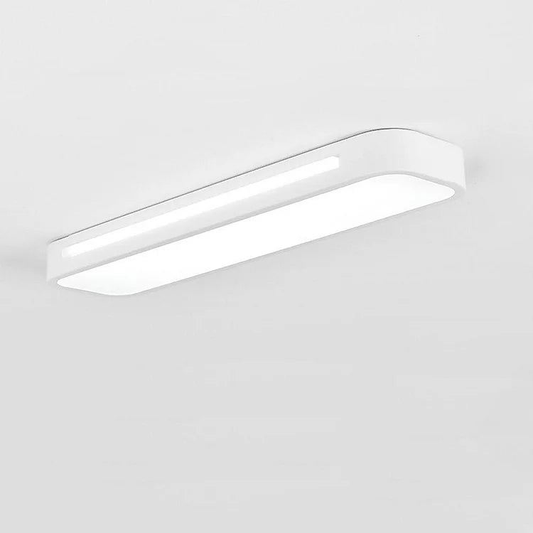 LED Rectangular Ceiling Light Fixture Modern Flush Mount 24 By 12 Inches