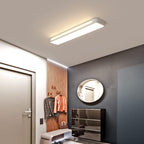 LED Rectangular Ceiling Light Fixture Modern Flush Mount 24 By 12 Inches