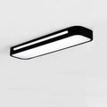 LED Rectangular Ceiling Light Fixture Modern Flush Mount 24 By 12 Inches