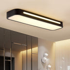 LED Rectangular Ceiling Light Fixture Modern Flush Mount 24 By 12 Inches