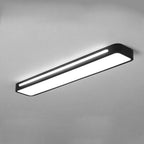 LED Rectangular Ceiling Light Fixture Modern Flush Mount 24 By 12 Inches