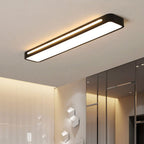 LED Rectangular Ceiling Light Fixture Modern Flush Mount 24 By 12 Inches