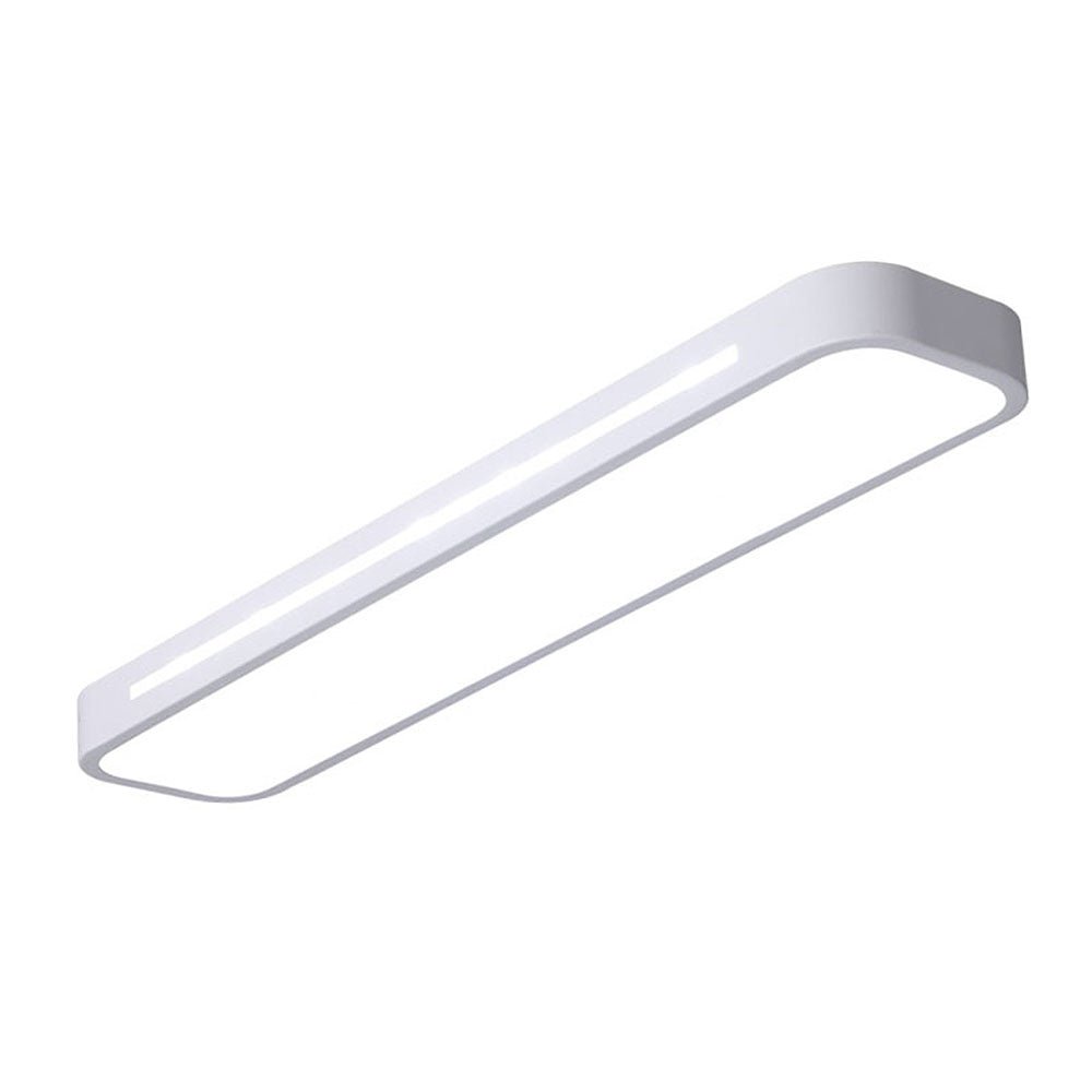 LED Rectangular Ceiling Light Fixture Modern Flush Mount 24 By 12 Inches