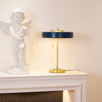 Revolve table lamp with pull chain switch detail