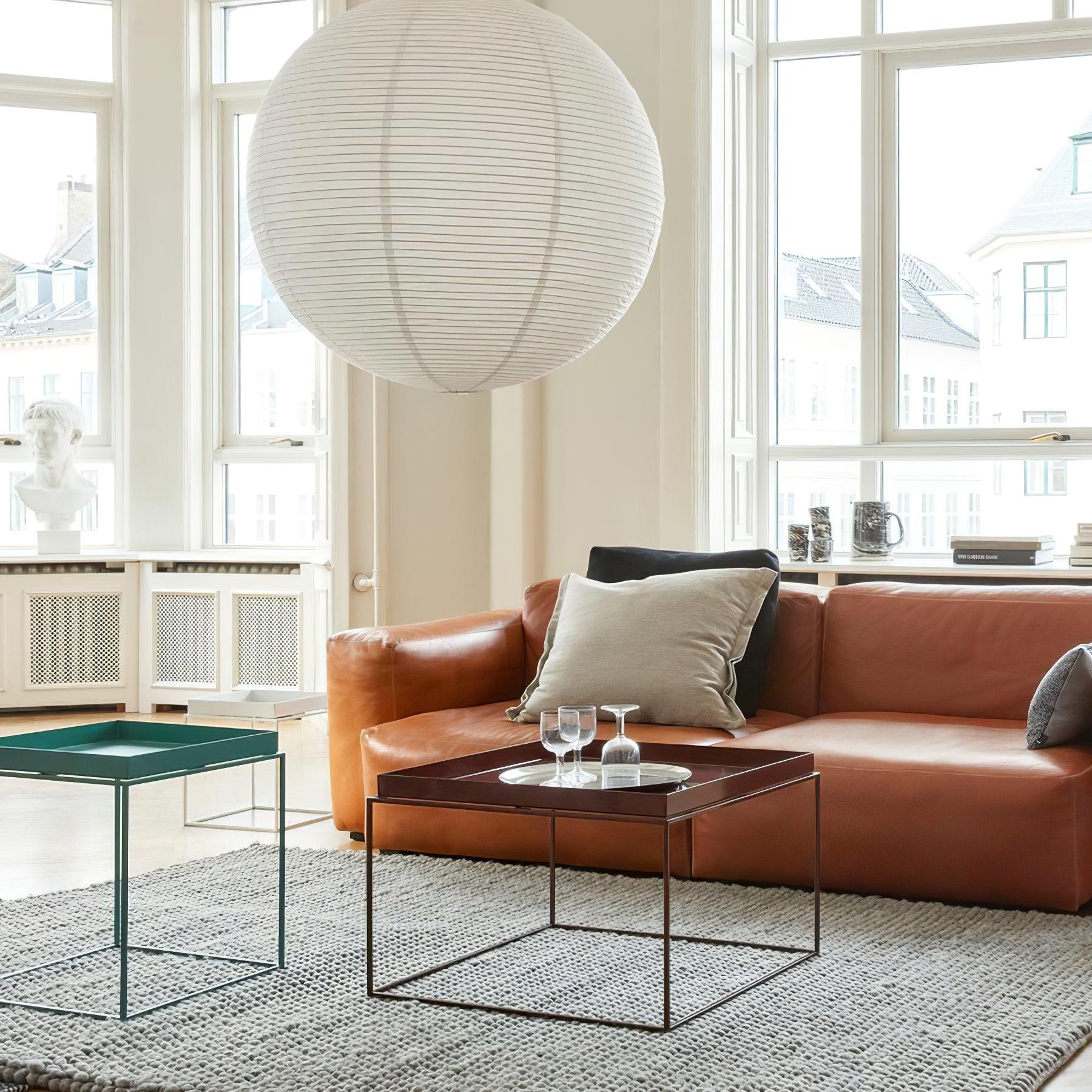 Washi-papirpendel, Mulberry-skærm, E26/E27, fastmonteret