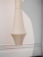 Washi Paper E Pendant Light, Tall Mulberry Shade, E26/E27, Hardwired