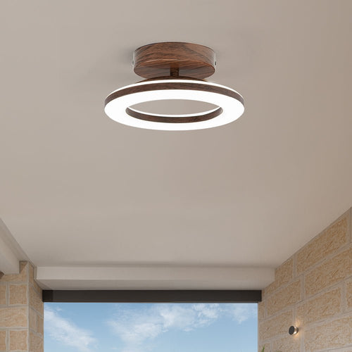 12 Inch Round Light Fixture LED Ceiling, Modern Design Style