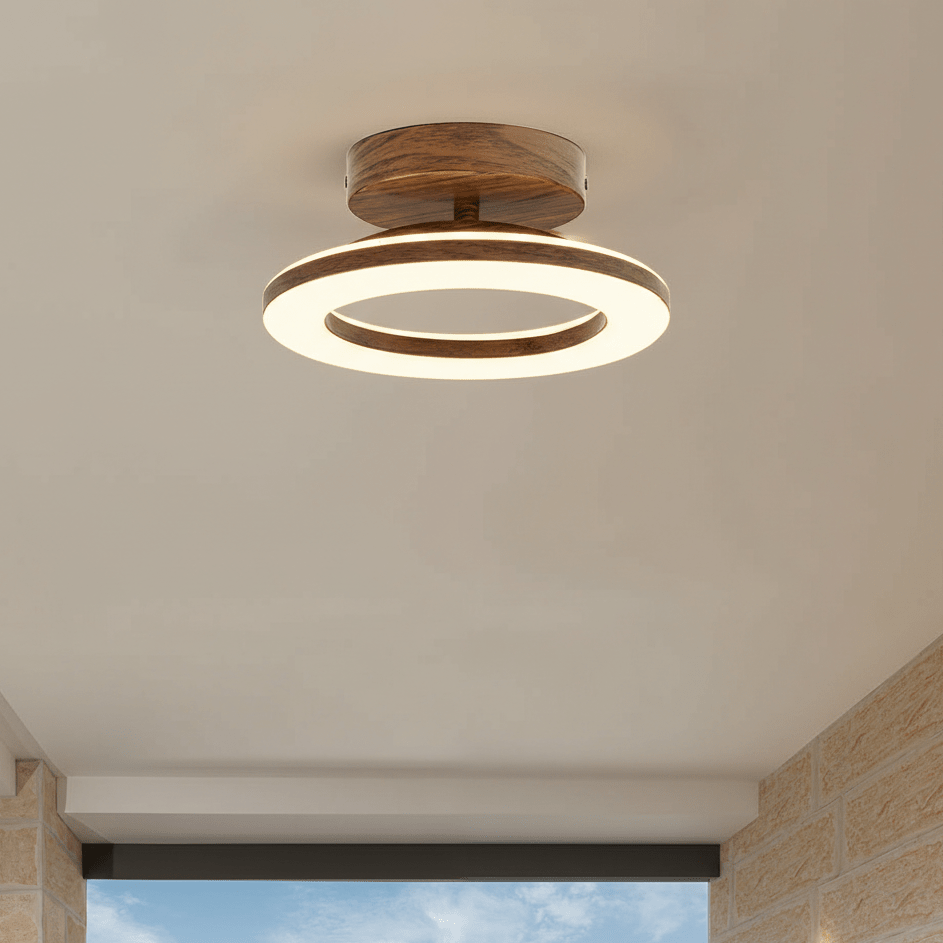 12 Inch Round Light Fixture LED Ceiling, Modern Design Style