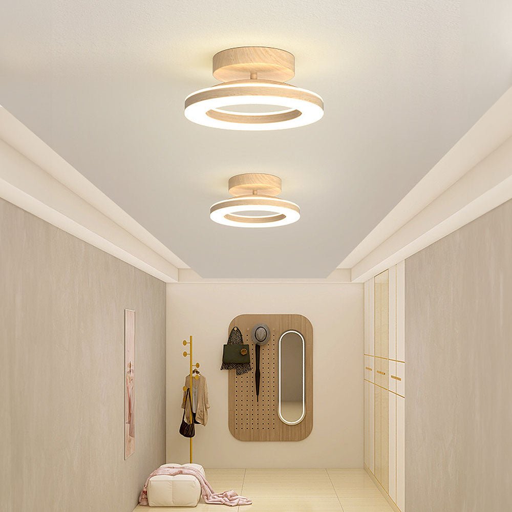 12 Inch Round Light Fixture LED Ceiling, Modern Design Style