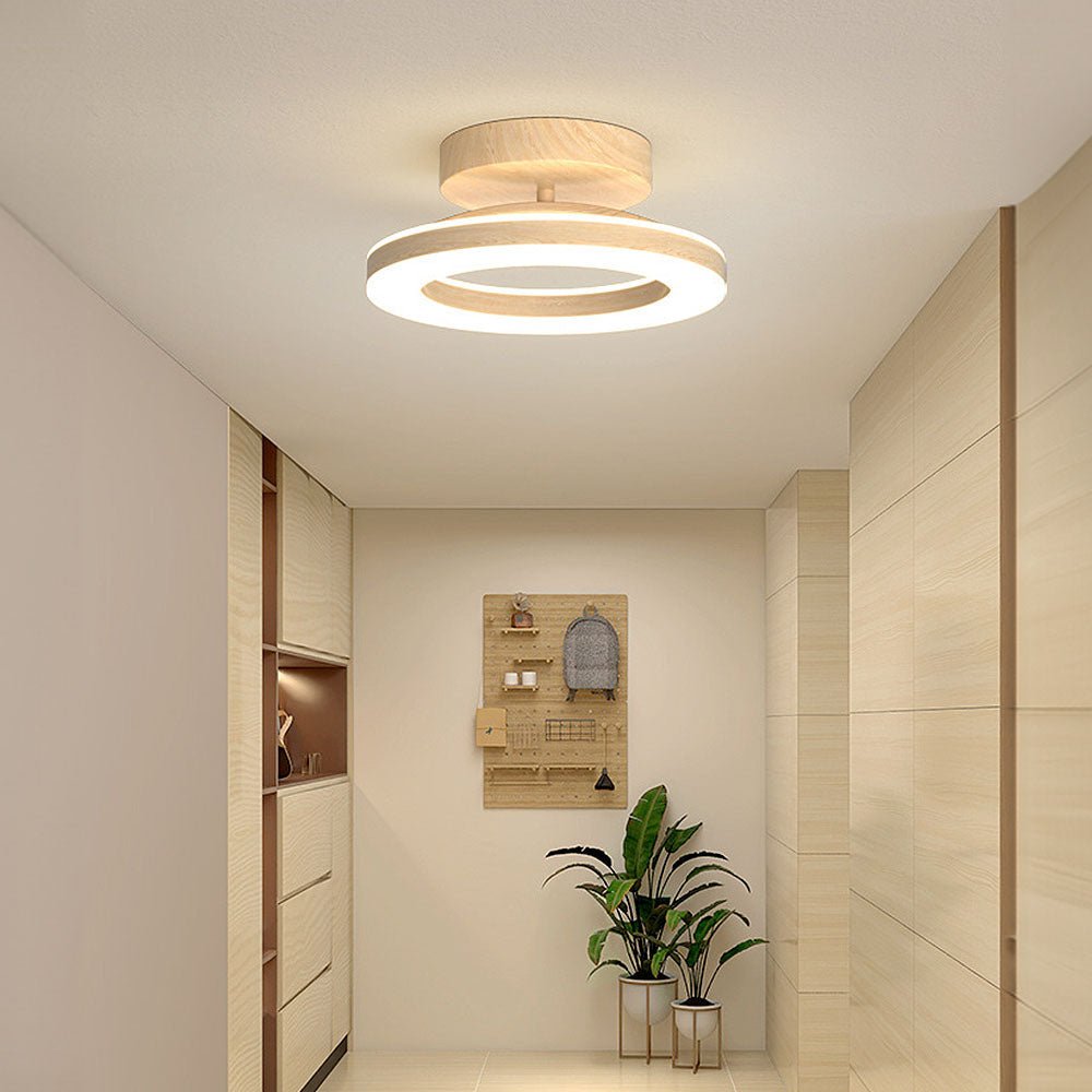 12 Inch Round Light Fixture LED Ceiling, Modern Design Style