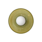 12-Inch Circular Ceiling Light With Translucent Shade Flush Mount