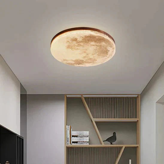 12-Inch Round White Ceiling LED Light Fixture For Living Spaces