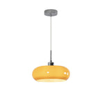 Bauhaus Style Pendant Light With Round Glass Shade For Modern Interiors