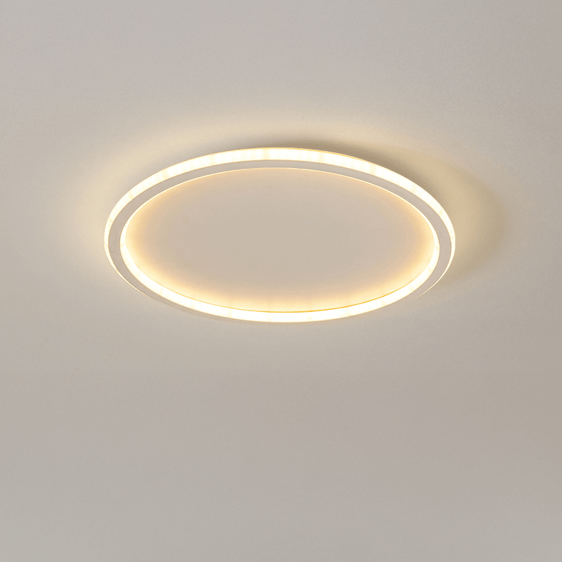 Circular Ceiling LED Fixture With Diffuser Ring 12 Inch Diameter