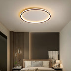 Circular Ceiling LED Fixture With Diffuser Ring 12 Inch Diameter