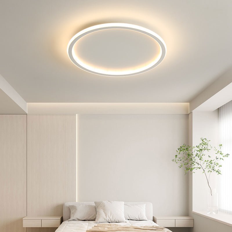 Circular Ceiling LED Fixture With Diffuser Ring 12 Inch Diameter